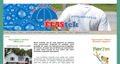 Desktop Screenshot of elastek.ca
